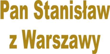 Nadruk Pan Stanisław Warszawa - Przód