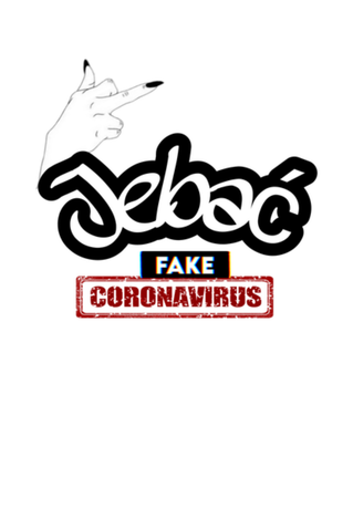 Nadruk Fake Coronavirus - Przód